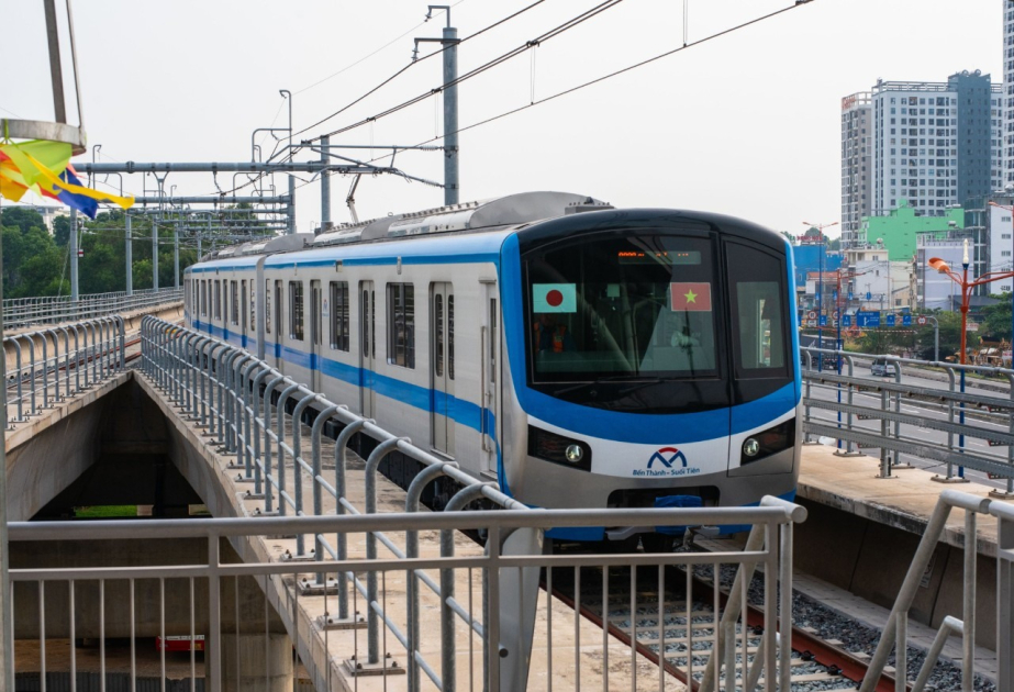 Vyetnamda ilk dəfə metro fəaliyyətə başlayıb