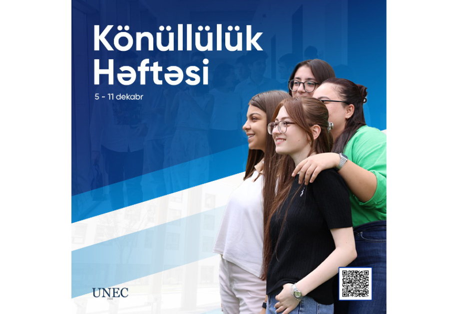 “UNEC Könüllülük Həftəsi”nə start verilib