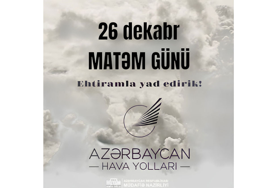 Azərbaycan Ordusunda Aktauda təyyarə qəzasında həlak olanların xatirəsi yad edilib